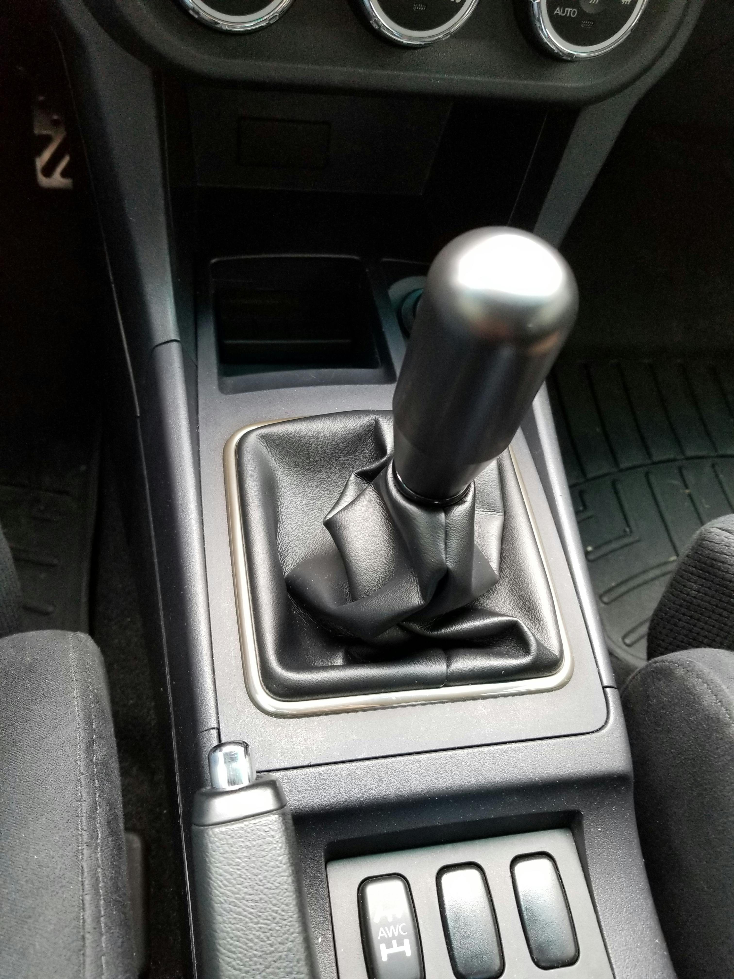 Tapered Delrin Shift Knob with M10x1.25 Threads DSM / Evo / Evo X (D